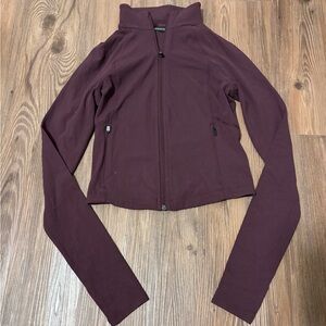 Athleta salutation crop jacket